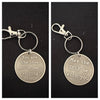 Inspirational Keychains – 'You are the Love' & 'May the Self Be With You' Messages